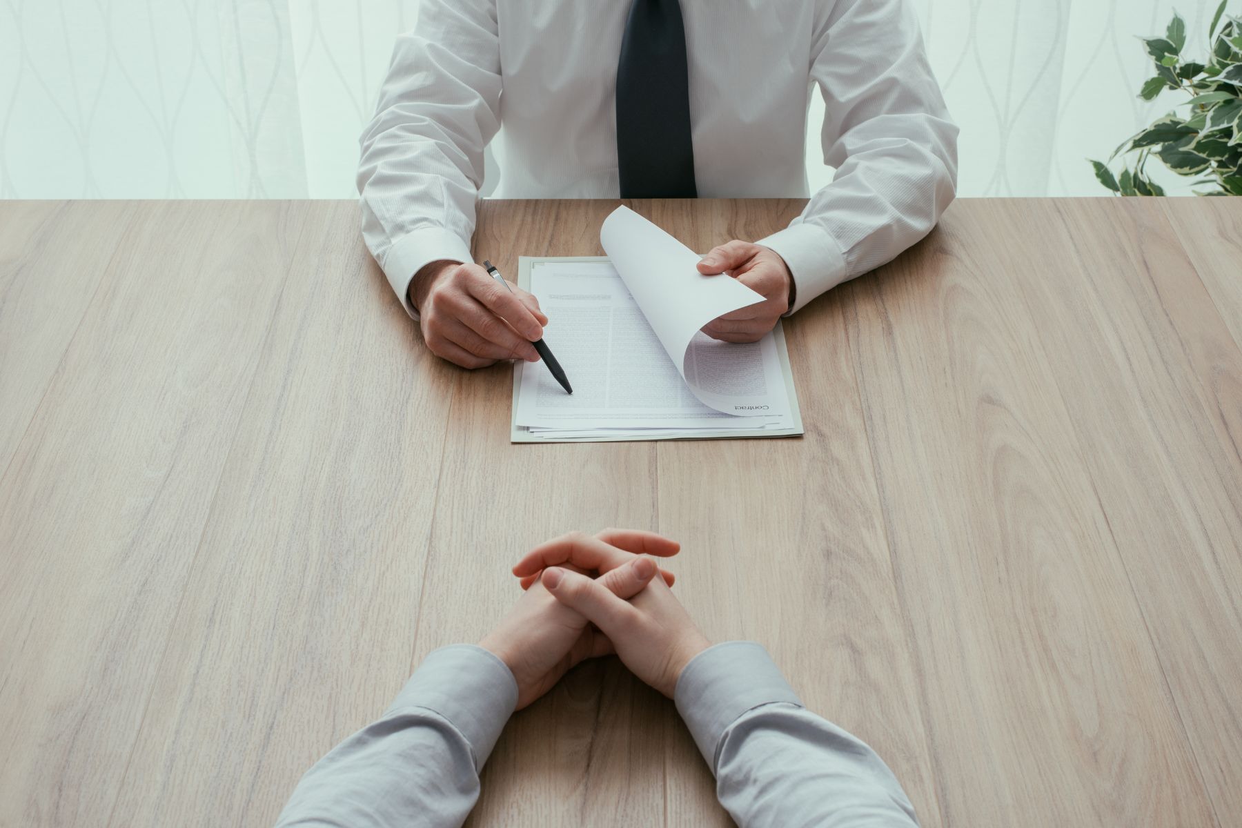 就活サポートの面談の様子